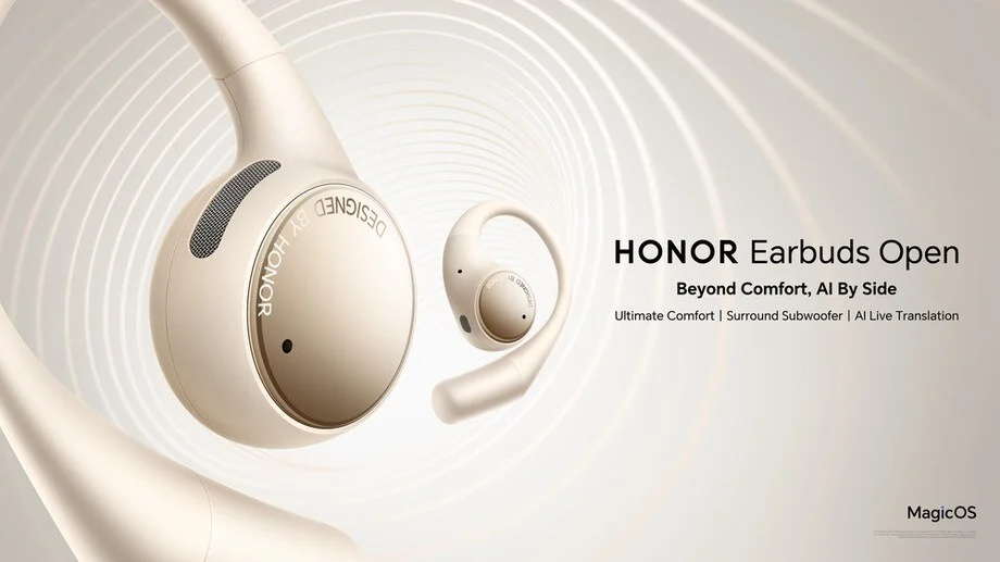 MWC 2025: Honor представила наушники Earbuds Open